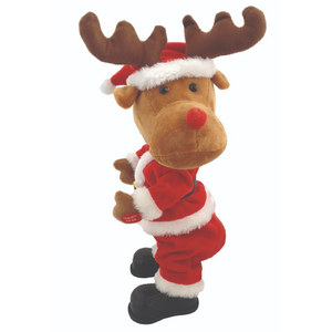 40cm Xmas Christmas Charm Twerking Salsa Reindeer Decoration Festive Inflatable