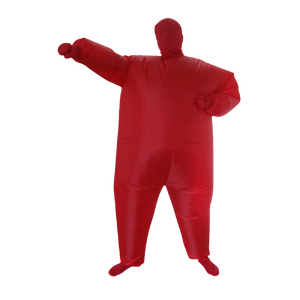 Red Alert Inflatable Costume Fancy Dress Suit Fan Operated