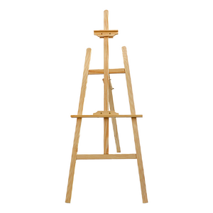 Pine Wood Easel Artist Art Display Painting Shop Tripod Stand Wedding