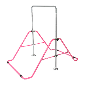 Kids Gymnastics Bars Training Horizontal Bar Monkey Kip Bar Pink