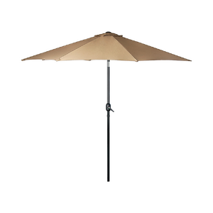 9FT Patio Umbrella Outdoor Garden Table Umbrella with 8 Sturdy Ribs