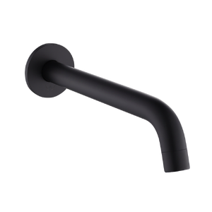 220mm Bath Spout in Matte Black Finish