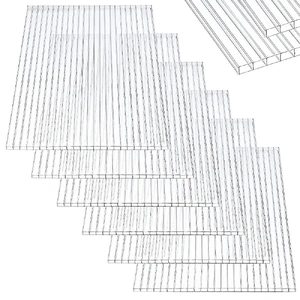 4mm Polycarbonate Roofing Sheets Clear UV Roof 610x1220mm Bulk 12 Pack