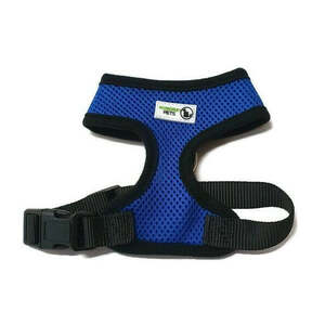 Pet Harness Soft Air Mesh Padded Adjustable - Moondidley Pets Medium Navy