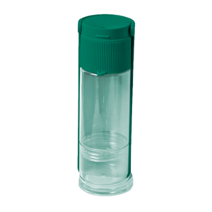 12x Ribbed Portable Pet Bottle in Emerald