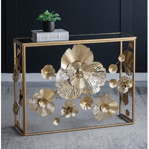 FLORET MIRRORED CONSOLE TABLE