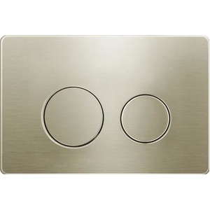 R&T Standard Cisterns Push Plates - Brushed Gold