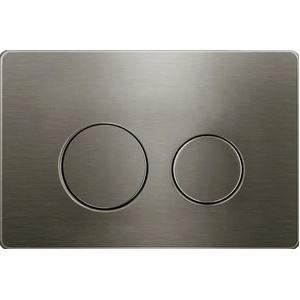 R&T Standard Cisterns Push Plates - Gun Metal