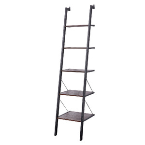 Amelia 5-Tier Ladder Shelf - Walnut