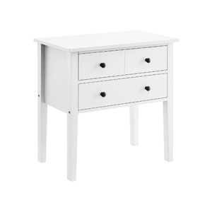 Sven Bedside Table Night Stand - White