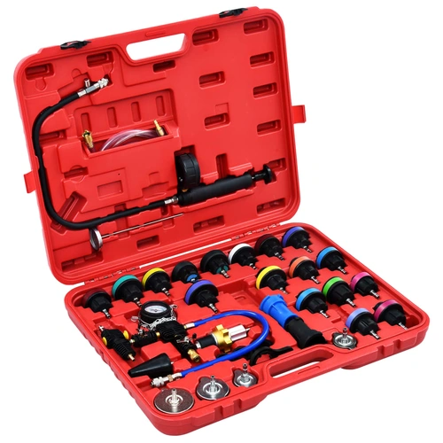 28 Piece Cooling System & Radiator Cap Pressure Tester