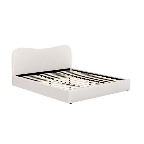 Bed Frame King Size Boucle DARA