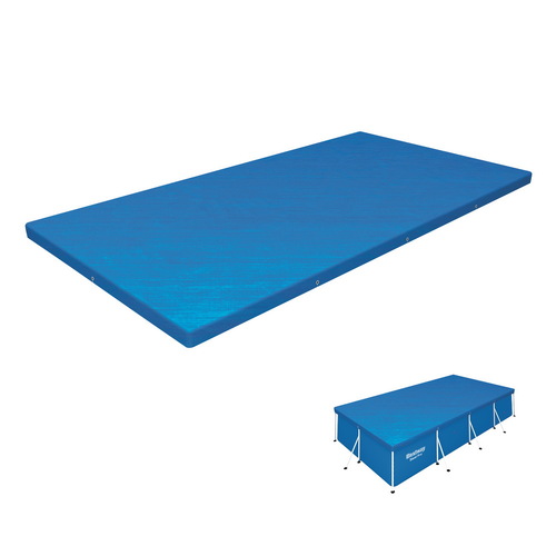 Pool Cover Fits 4.04x2.12m Above Ground Swimming Pool PE Blanket