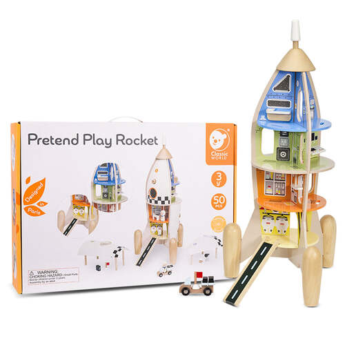 Classic World Pretend Play Rocket