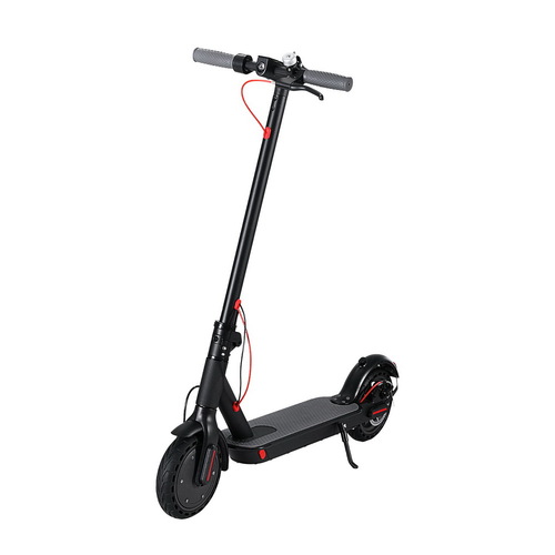 Electric Scooter 500W 25KM/H Folding Portable Riding For Adults Commuter Black