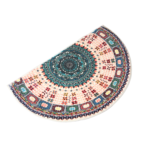  Door Mat Half Moon Semi-Circle Rug 60x90