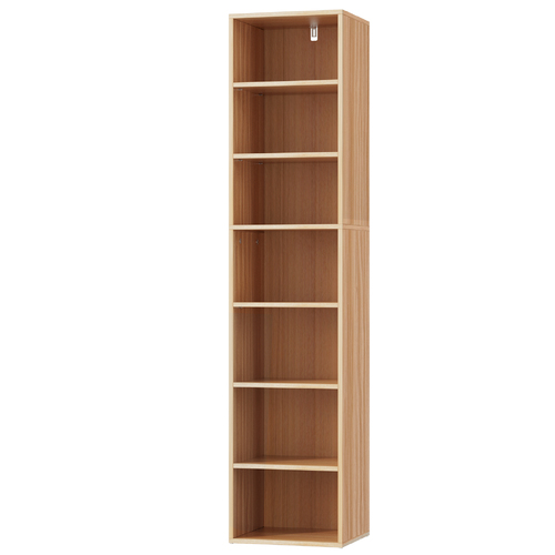 Bookshelf 7 Tiers MILO Pine