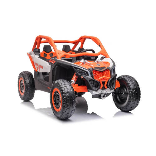 CAN-AM Licensed Electric UTV 24V Kids Ride On - Orange