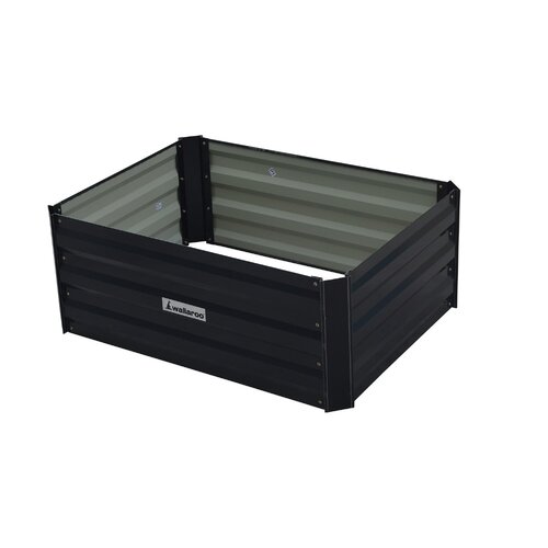 Wallaroo Garden Bed 80 x 60 x 30cm Galvanized Steel