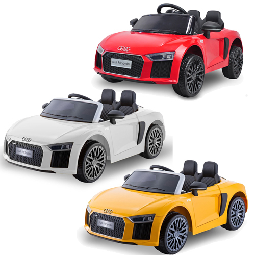 R8 Spyder Audi Licensed Kids Electric Ride On Car Remote Control