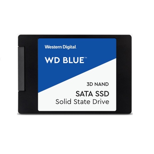 WESTERN DIGITAL Digital WD Blue 2.5" SATA SSD 560R/530W MB/s 95K/84K IOPS 400TBW 1.75M hrs MTBF 3D NAND 7mm s