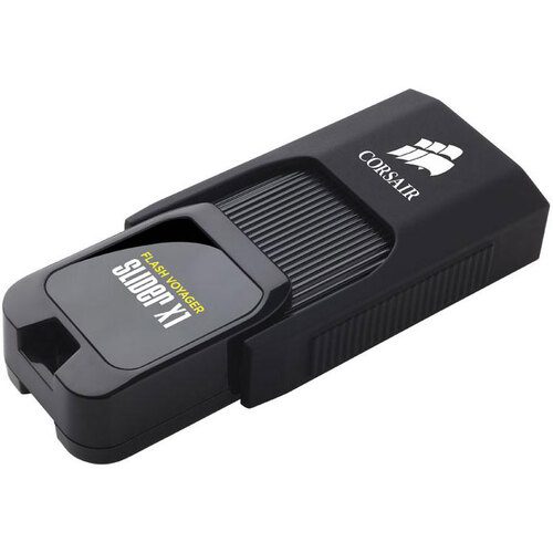 CORSAIR Flash Voyager Slider X1 USB 3.0 Flash Drive - Capless Design Read 130MBs Plug and Play