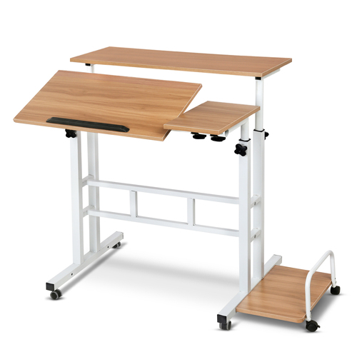 Twin Laptop Table Desk