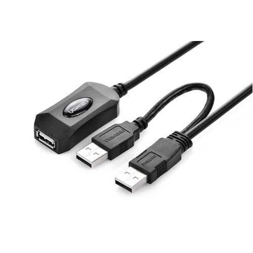 UGREEN USB 2.0 Active Extension Cable with USB Power