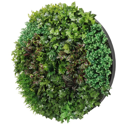 Artificial Green Wall Disk Art 150cm