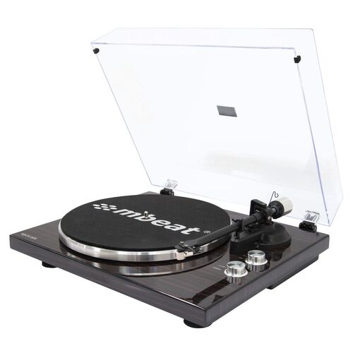 mbeat Hi-Fi Bluetooth Turntable (MMC, USB, Anti-skating, Preamplifier)