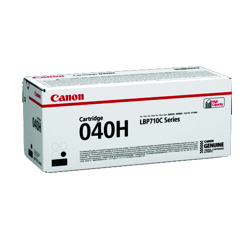 Cart040Bk High Cartridge 12.5K To Suit Lbp712Cx