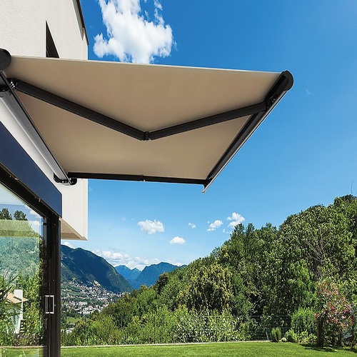 Retractable Folding Arm Awning Heavy Duty Full Cassette Motorised