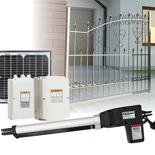 500KG Solar Single Swing Auto Motor Remote Gate Opener