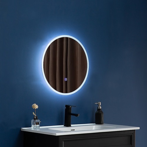 LED Wall Mirror Bathroom Mirrors Light Decor Round