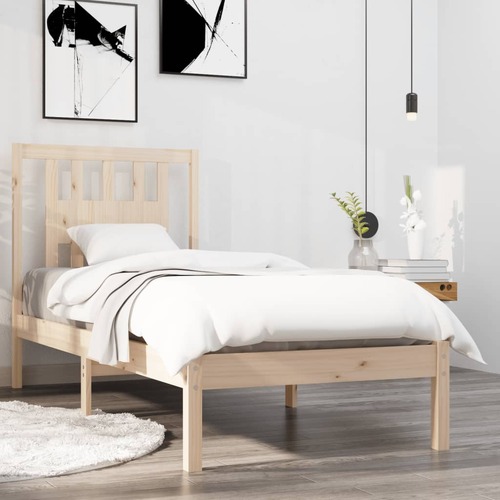 Ponde Bed Frame Solid Wood