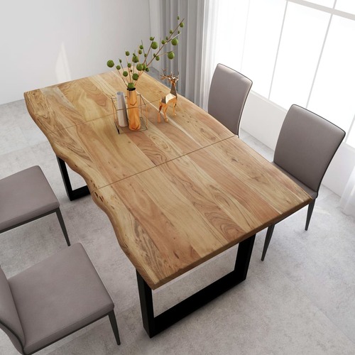 Dining Table Solid Acacia Wood