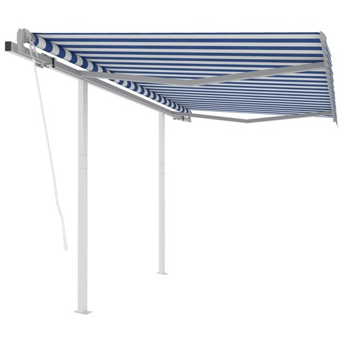 Automatic Retractable Awning with Posts