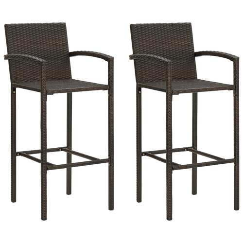 Bar Stools Poly Rattan