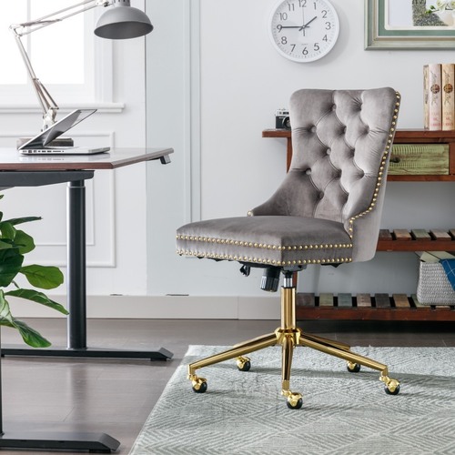 Velvet Home Office Chair