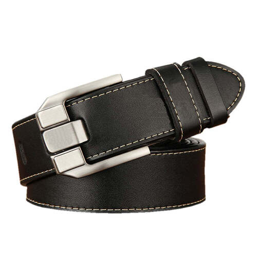 Genuine Leather For Men Pin Buckle Belts Cowskin Casual Belts Business Belt