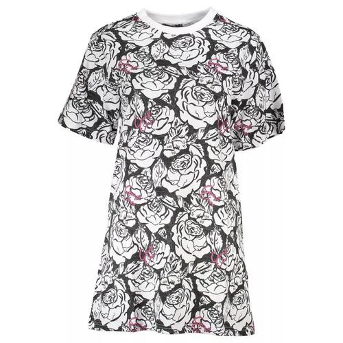 Cavalli Class Women's White Cotton Dress