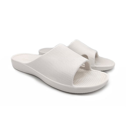 Archline Rebound Orthotic Slides Flip Flop Thongs Slip On Arch Support - White