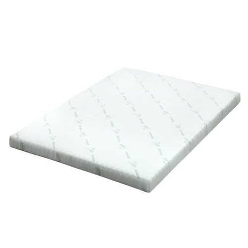 Memory Foam Mattress Topper Cool Gel Bed Mat Bamboo 10cm Single