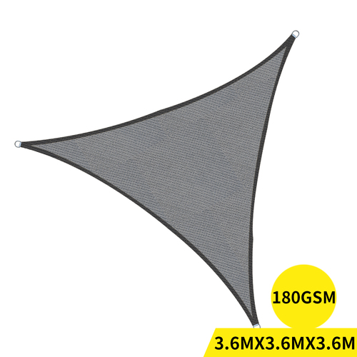 Outdoor Awning Cloth Sun Shades Sail Charcoal 180