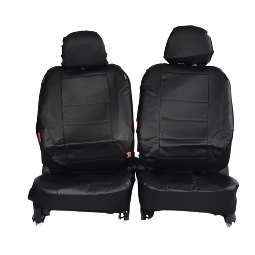 Leather Look Car Seat Covers For Holden Commodore Ve-Ve11 2006-2013 | Black