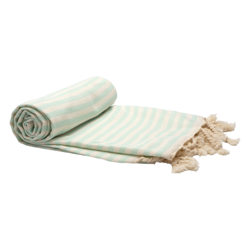 PORTSEA TURKISH COTTON TOWEL - SEAFOAM