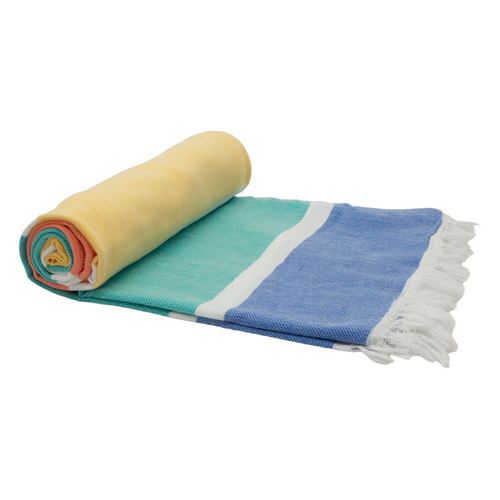 SORRENTO TURKISH COTTON TOWEL - TROPICAL