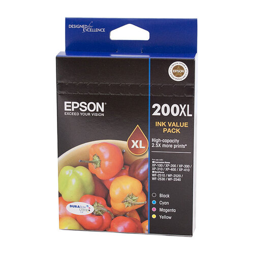 EPSON 200XL 4 Ink Value Pack