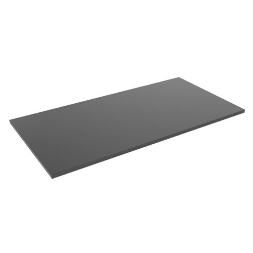 BRATECK Particle Board Desk Board 1800X750MM Compatible with Sit-Stand Desk Frame - Black