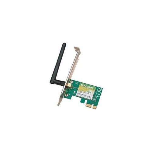 TP-LINK TL-WN781ND N150 Wireless N PCI Express Adapter 2.4GHz (150Mbps) 802.11bgn 1x2dBi Detachable Omni Directional Antennas WPA/WPA2